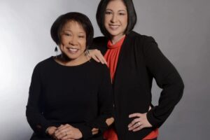 Lily Weiss and Erin Chupka