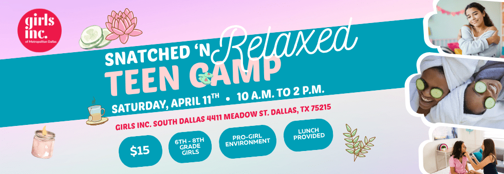 APRIL 11th, 2026 Snatched ‘N Relaxed Teen Camp