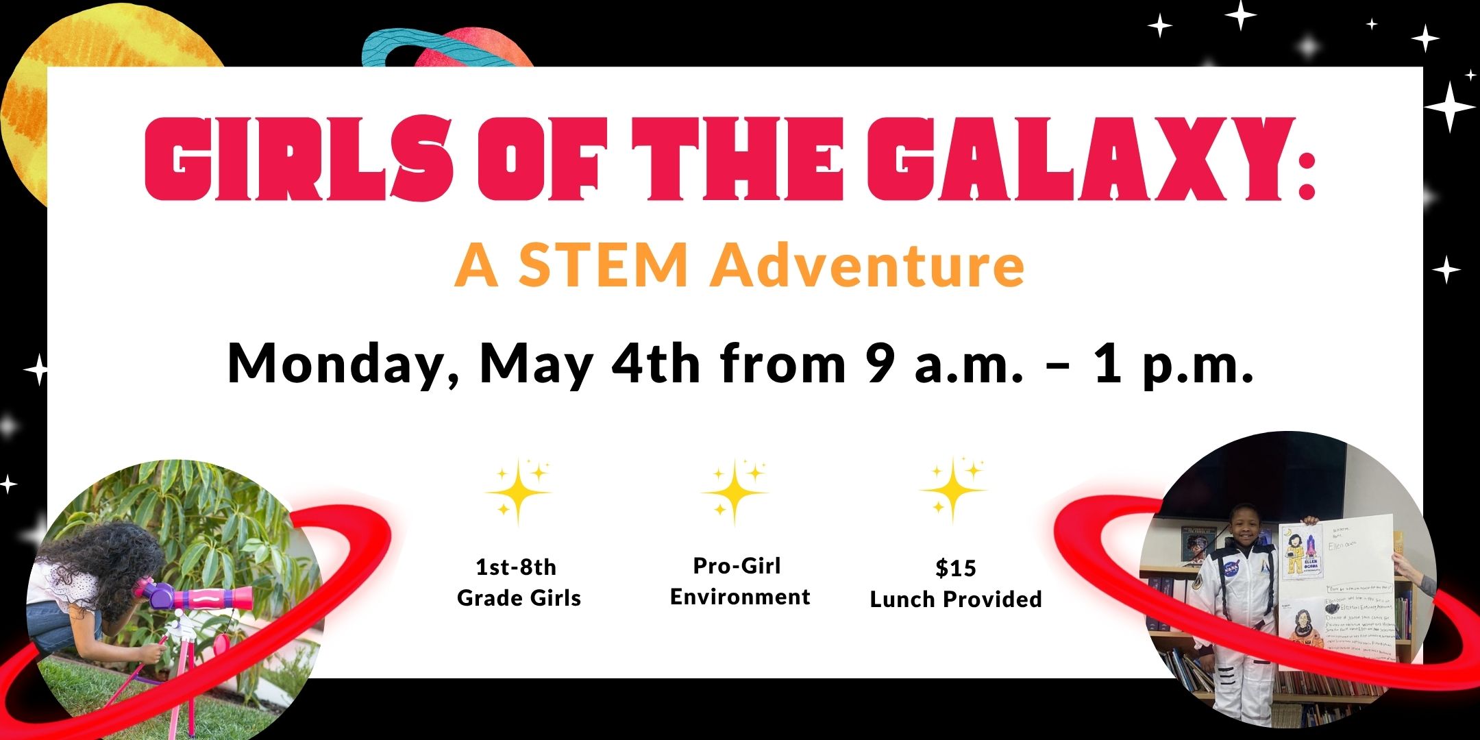 May 4, 2026Girls of the Galaxy: A STEM Adventure
