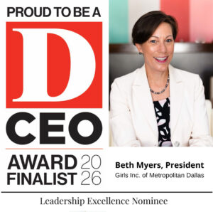 Beth Myers nomination for D CEO Leadership Excellence award